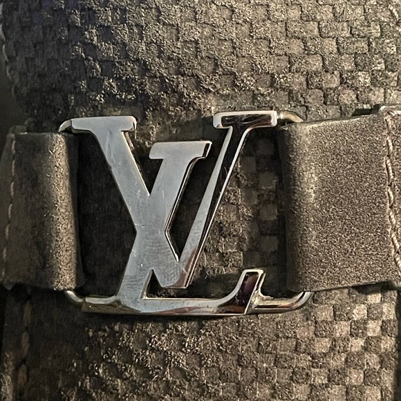 Louis Vuitton LV Buckle Black/Grey Mens Loafers - Picture 9 of 16
